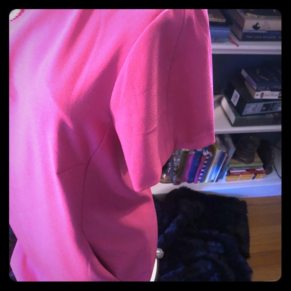 Pink Short Sleeve Dress